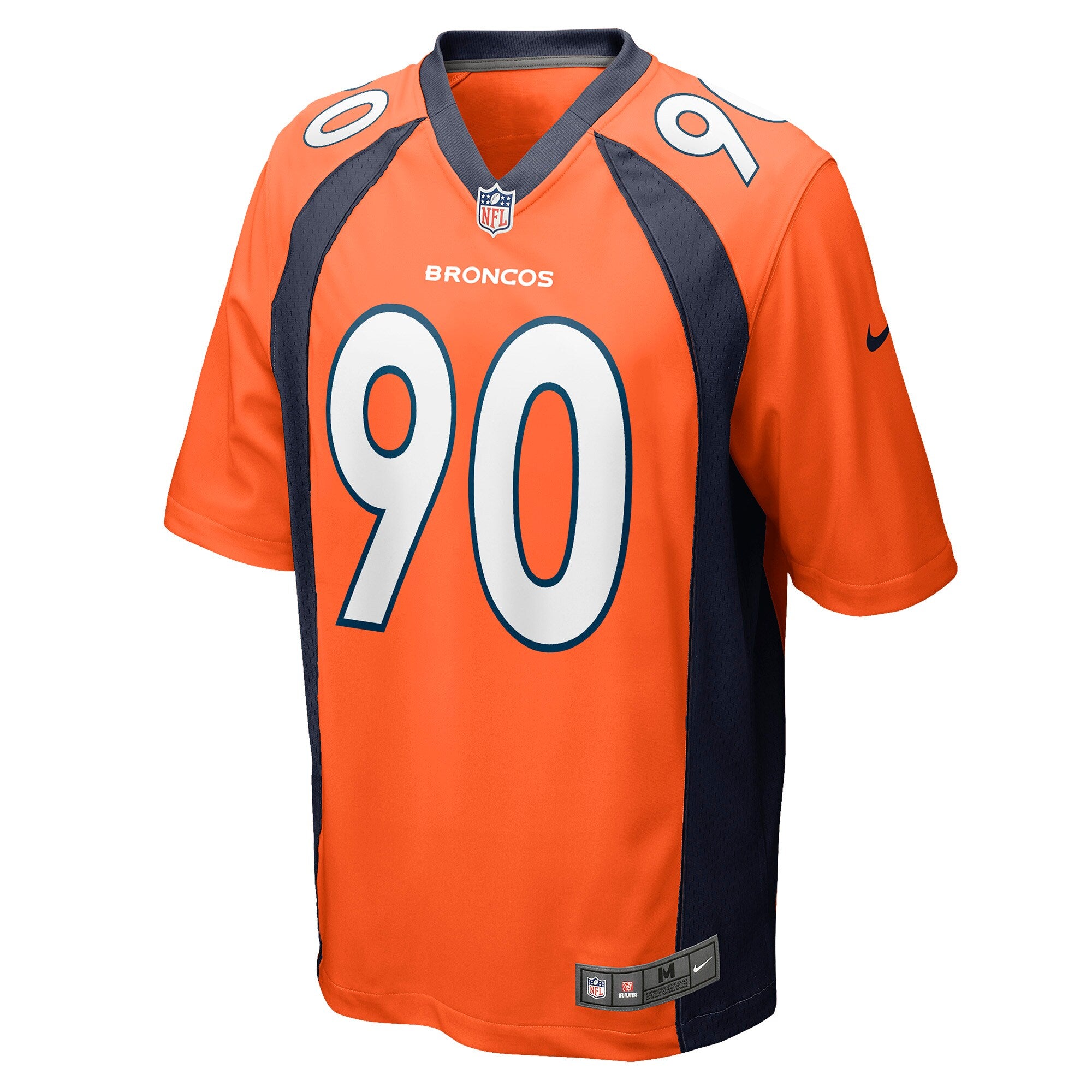 DeShawn Williams Denver Broncos Game Jersey - Orange