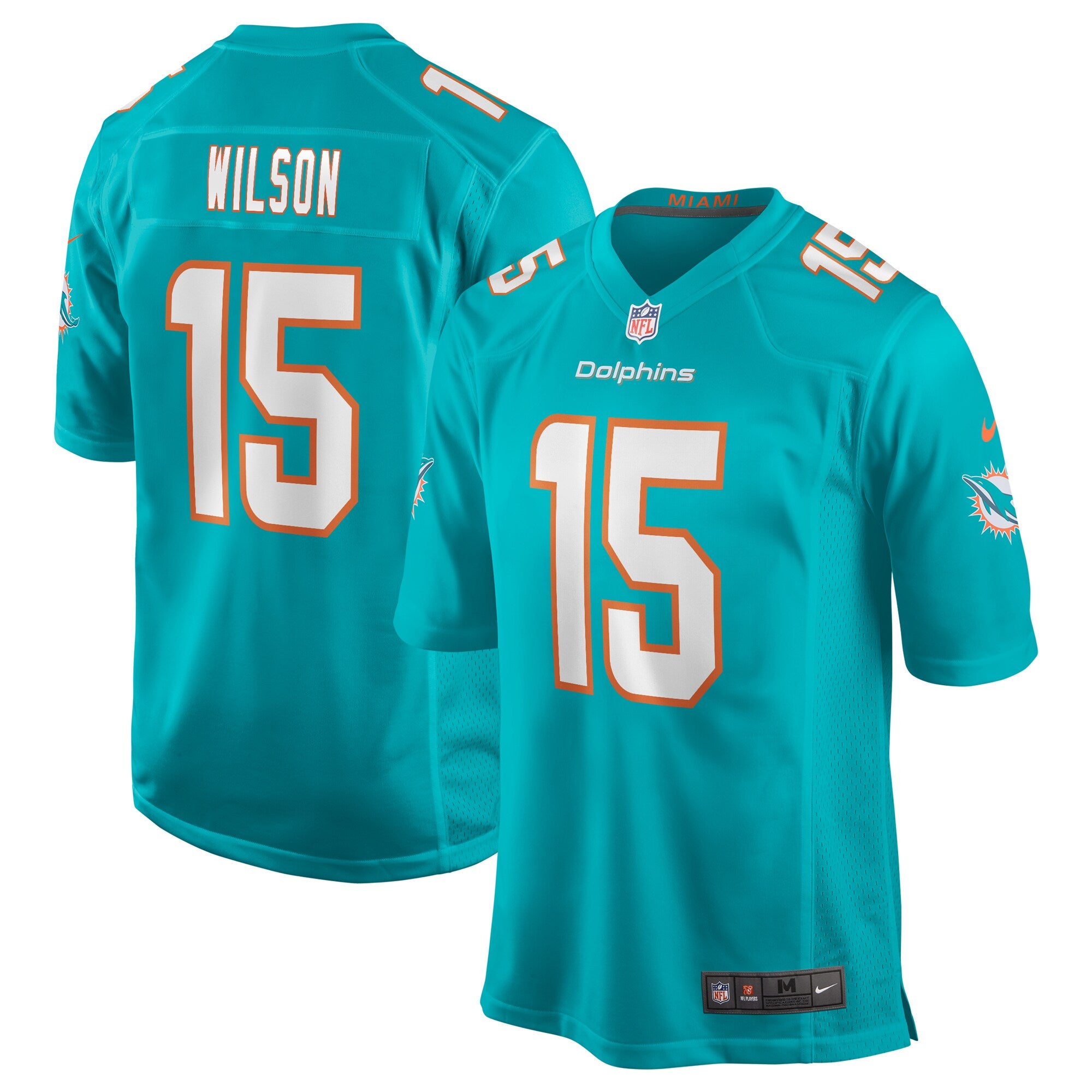 Albert Wilson Miami Dolphins Game Jersey - Aqua