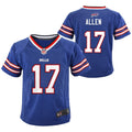 Preschool Josh Allen Royal Buffalo Bills Game Jersey
