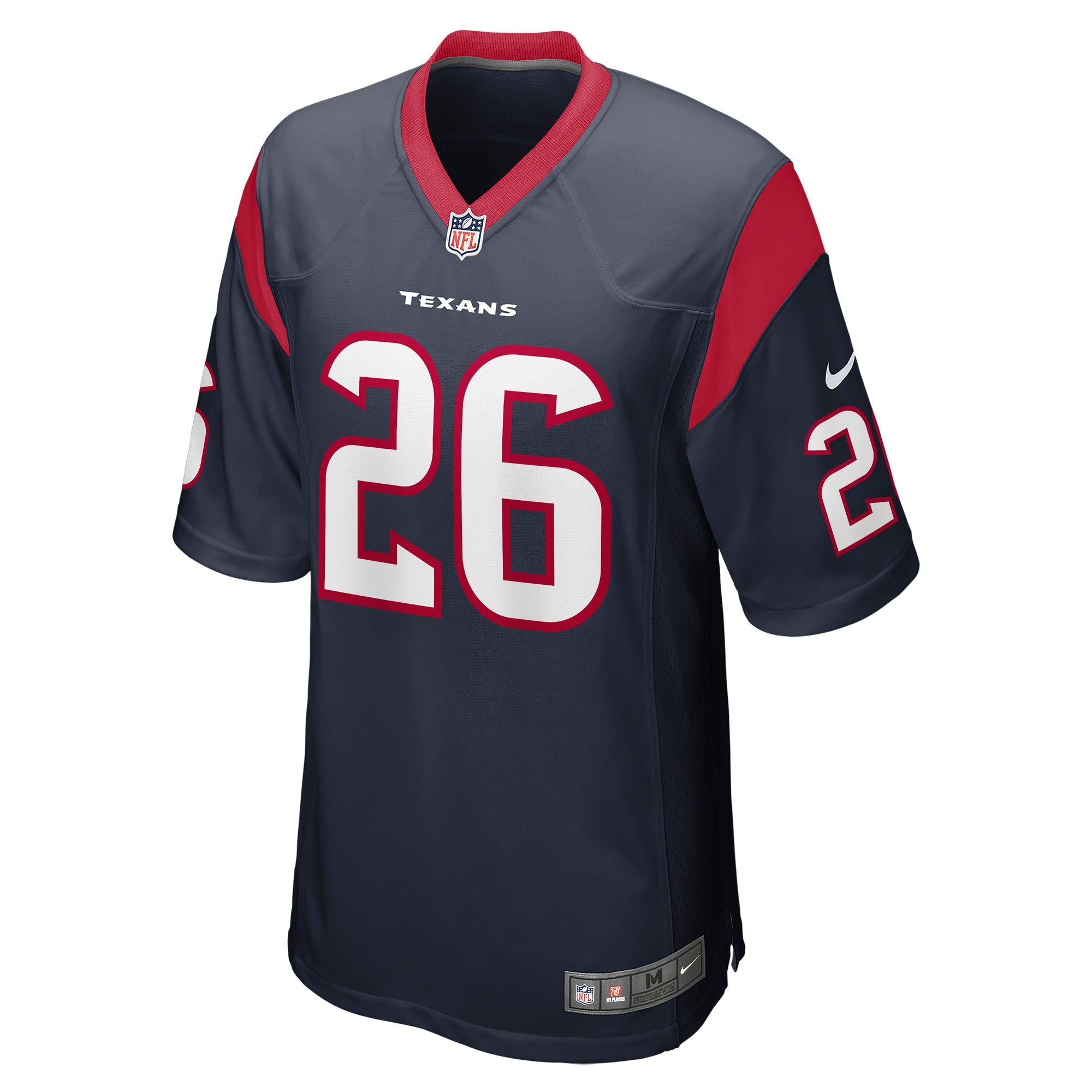 Devin Singletary Houston Texans Team Game Jersey - Navy