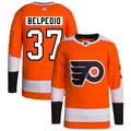 Louie Belpedio Philadelphia Flyers Home Primegreen Authentic Pro Jersey - Orange