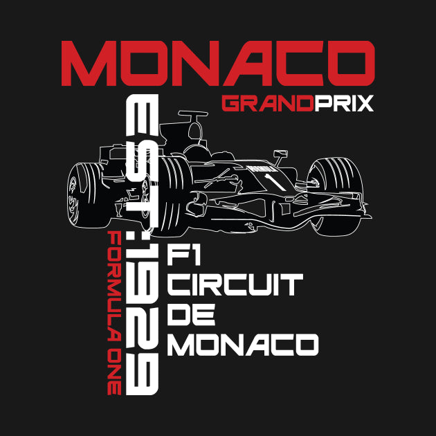 Circuit De Monaco F1 Grand Prix Est:1929 Hoodie