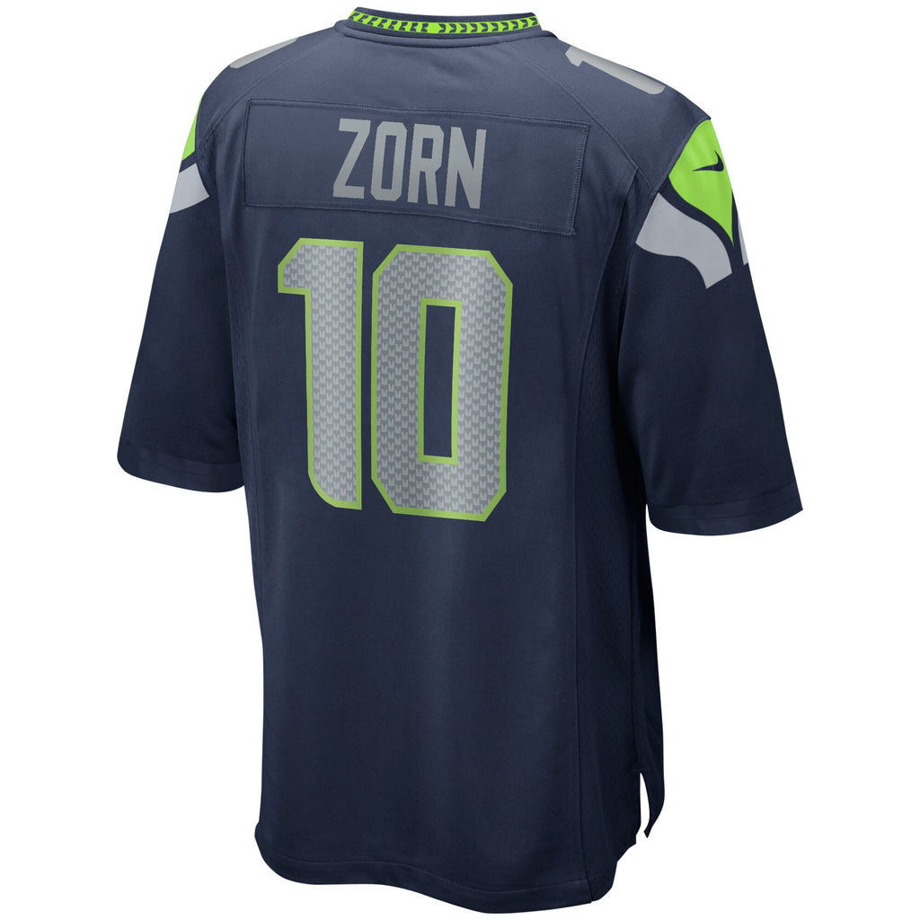 Jim Zorn Seattle Seahawks Game Retired Player Jersey - College Navy