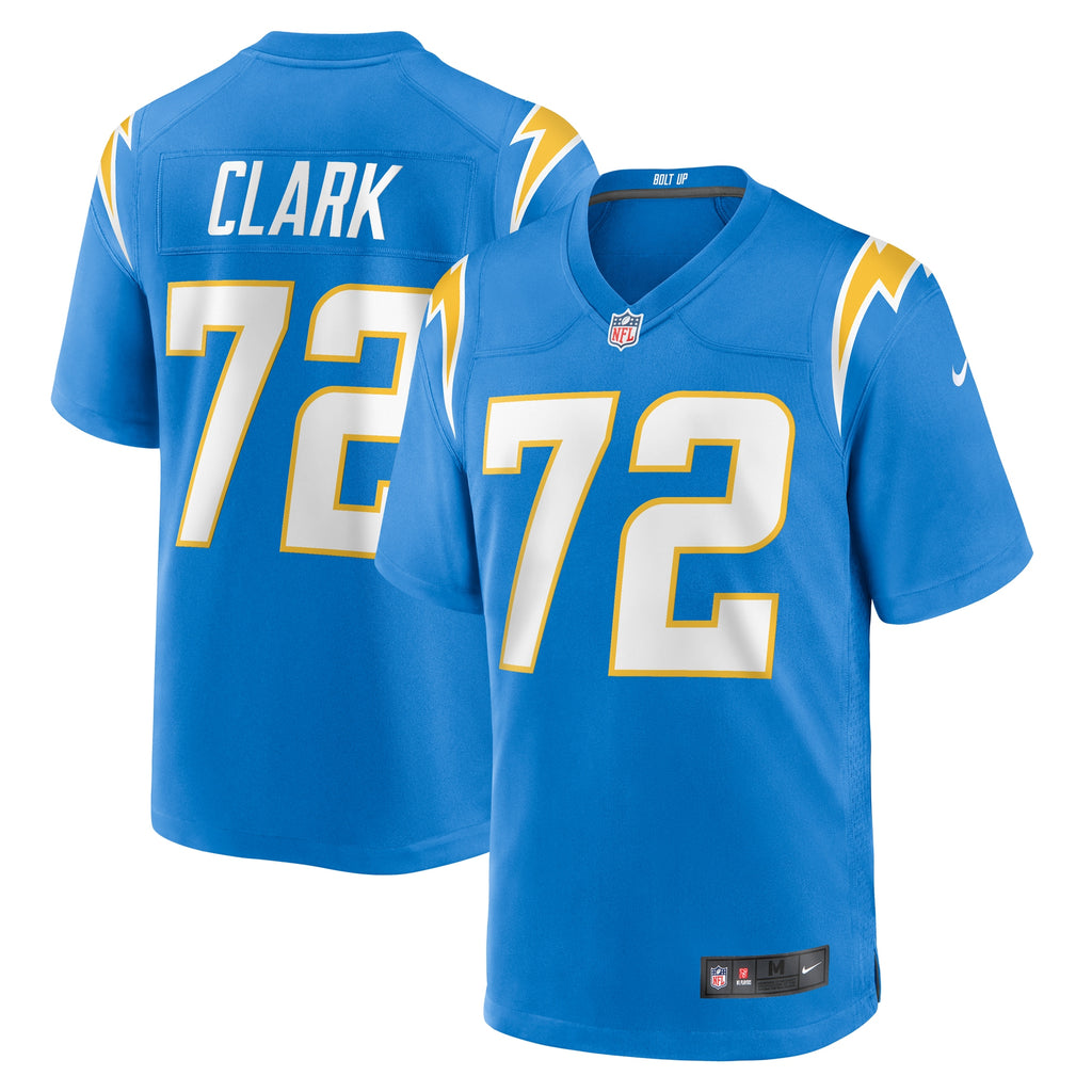 Jerrod Clark Los Angeles Chargers Team Game Jersey - ?Powder Blue