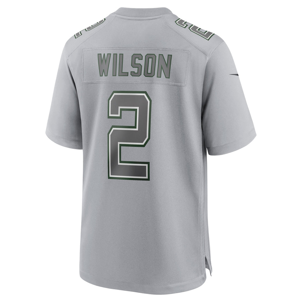 Zach Wilson New York Jets Atmosphere Fashion Game Jersey - Gray