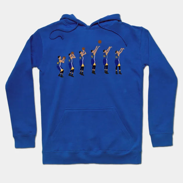 Steph Curry Jumpshot - Golden State Warriors Hoodie
