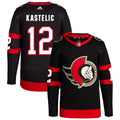 Mark Kastelic Ottawa Senators Home Primegreen Authentic Pro Jersey - Black