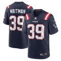 Corliss Waitman New England Patriots Team Game Jersey - ?Navy