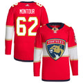 Brandon Montour Florida Panthers Home Primegreen Authentic Pro Jersey - Red
