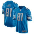 Night Train Lane Detroit Lions Game Retired Player Jersey - Blue