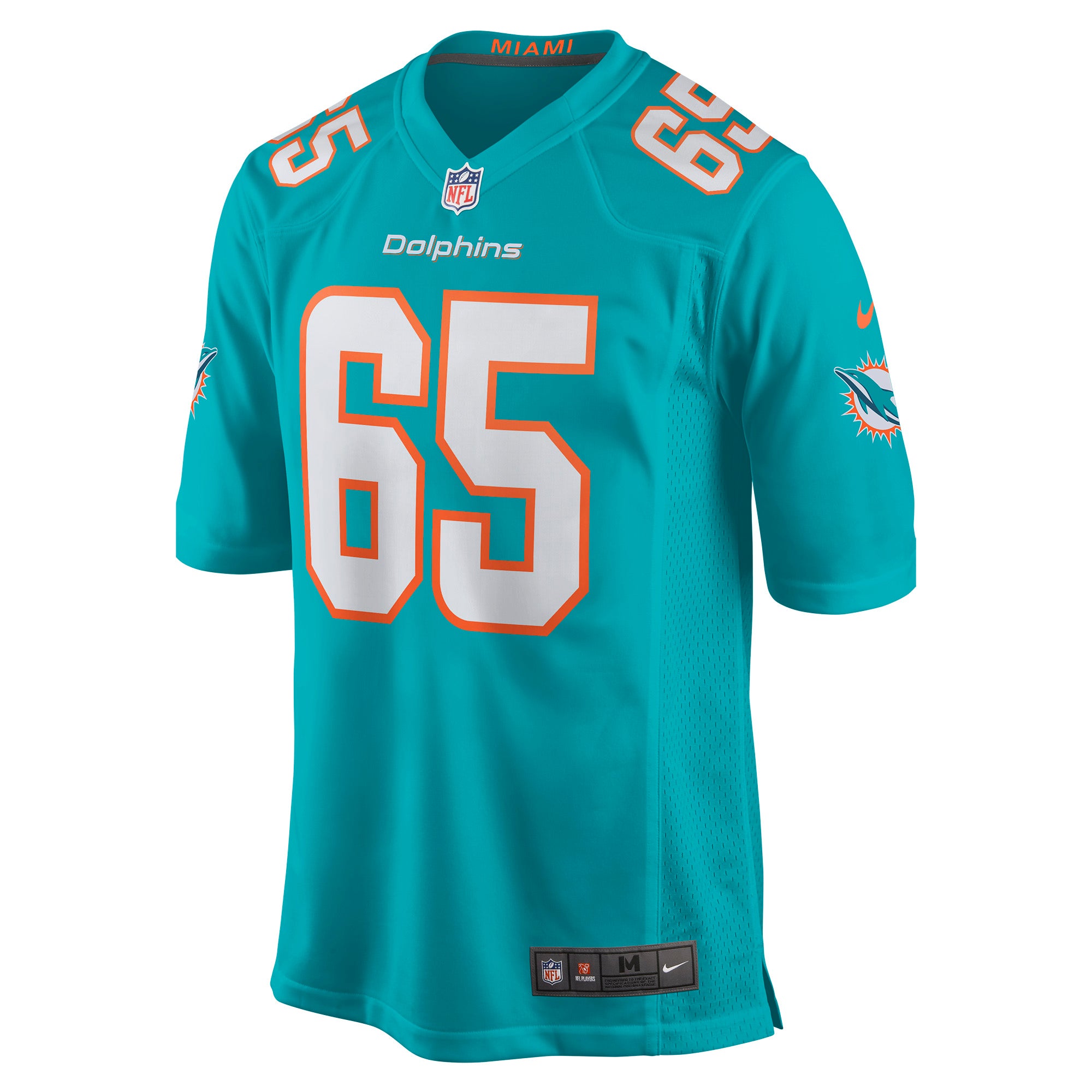 Robert Jones Miami Dolphins Game Jersey - Aqua