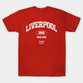 Liverpool England Vintage Mono T-Shirt