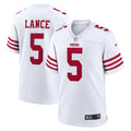 Trey Lance San Francisco 49ers Player Game Jersey - White