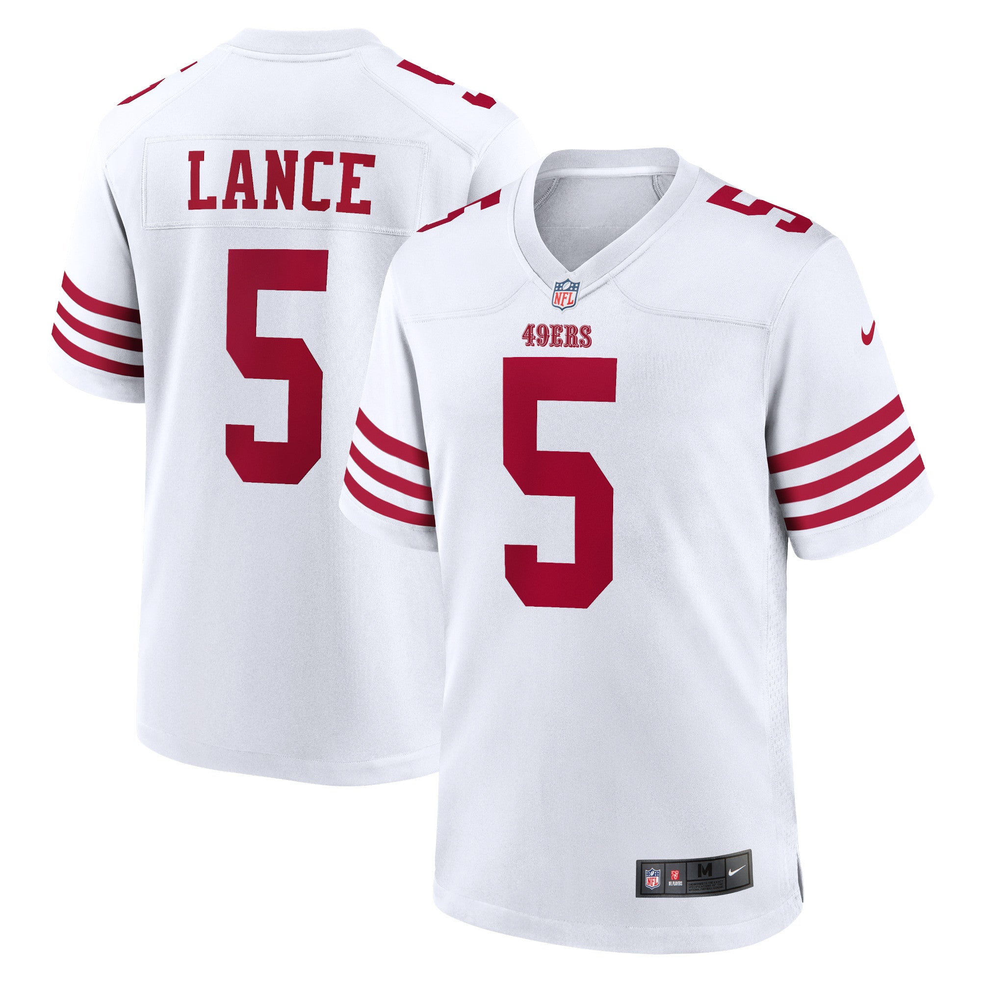 Trey Lance San Francisco 49ers Player Game Jersey - White