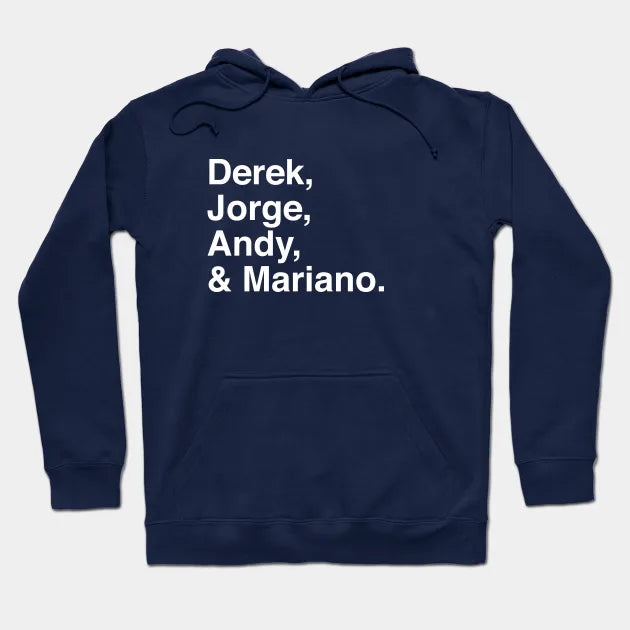Yankees Core Four - White Hoodie