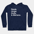 Yankees Core Four - White Hoodie