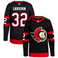Jacob Larsson Ottawa Senators Home Primegreen Authentic Pro Jersey - Black