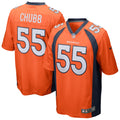 Bradley Chubb Denver Broncos Game Jersey - Orange