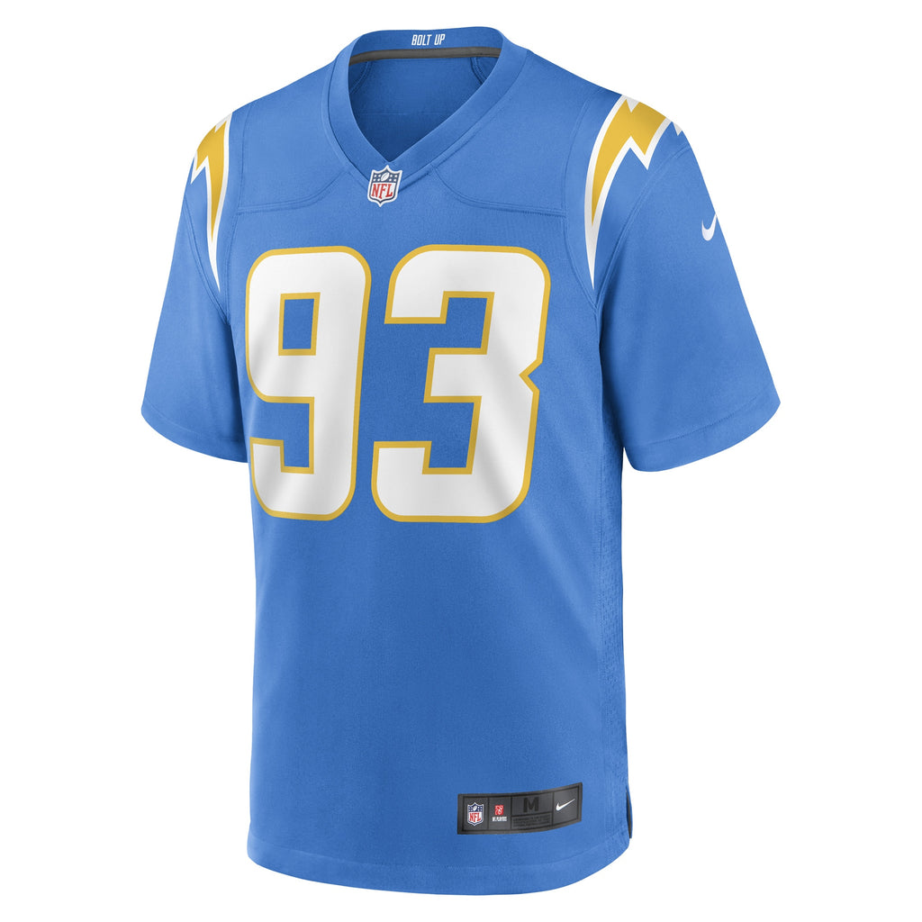 Otito Ogbonnia Los Angeles Chargers Game Player Jersey - Powder Blue