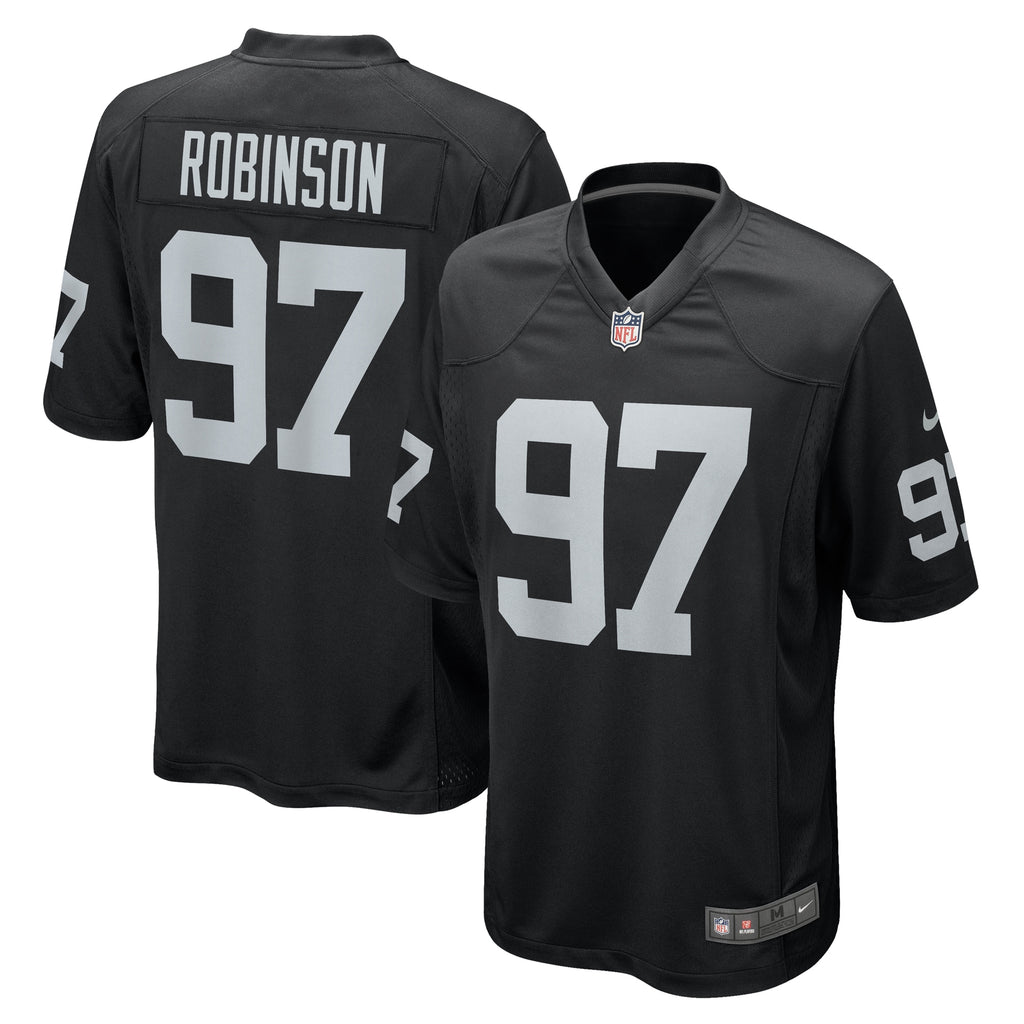 Janarius Robinson Las Vegas Raiders Team Game Jersey - ?Black