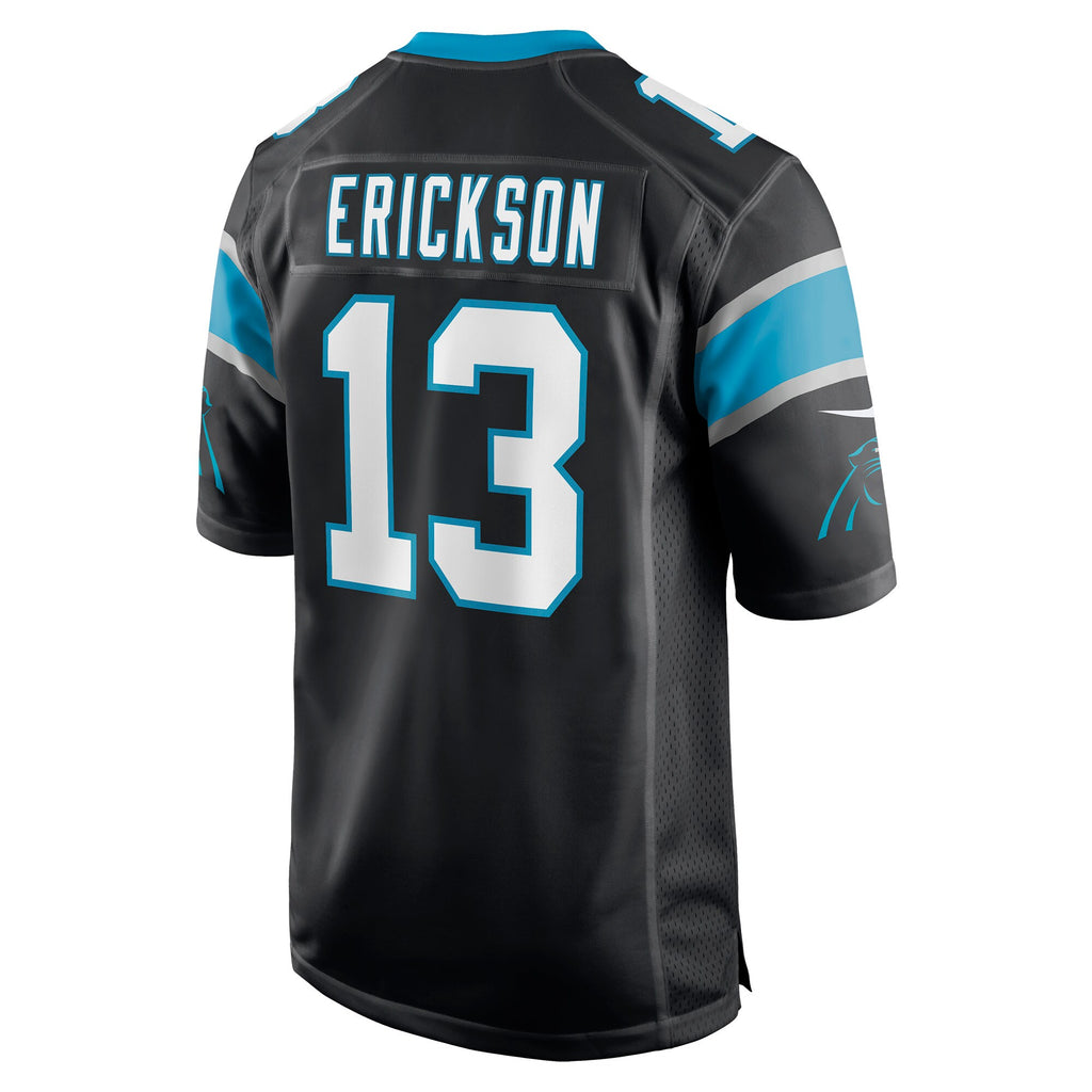 Alex Erickson Carolina Panthers Game Jersey - Black