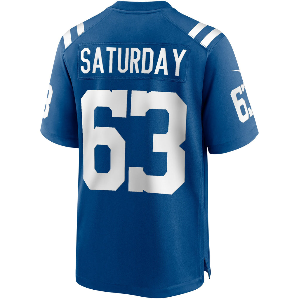 Jeff Saturday Indianapolis Colts Game Retired Player Jersey - Royal