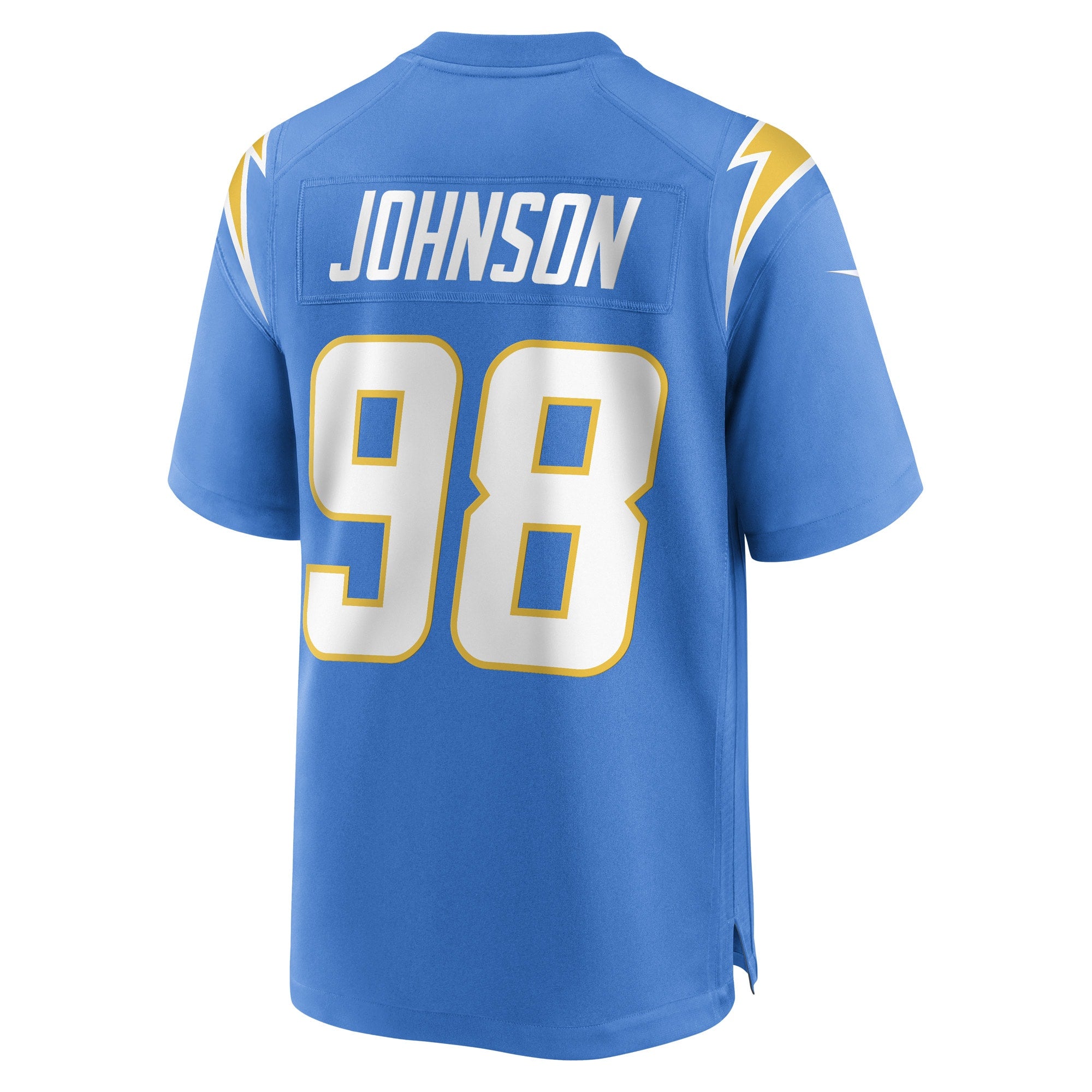 Austin Johnson Los Angeles Chargers Game Player Jersey - Powder Blue