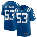 Shaquille Leonard Indianapolis Colts Game Jersey - Royal