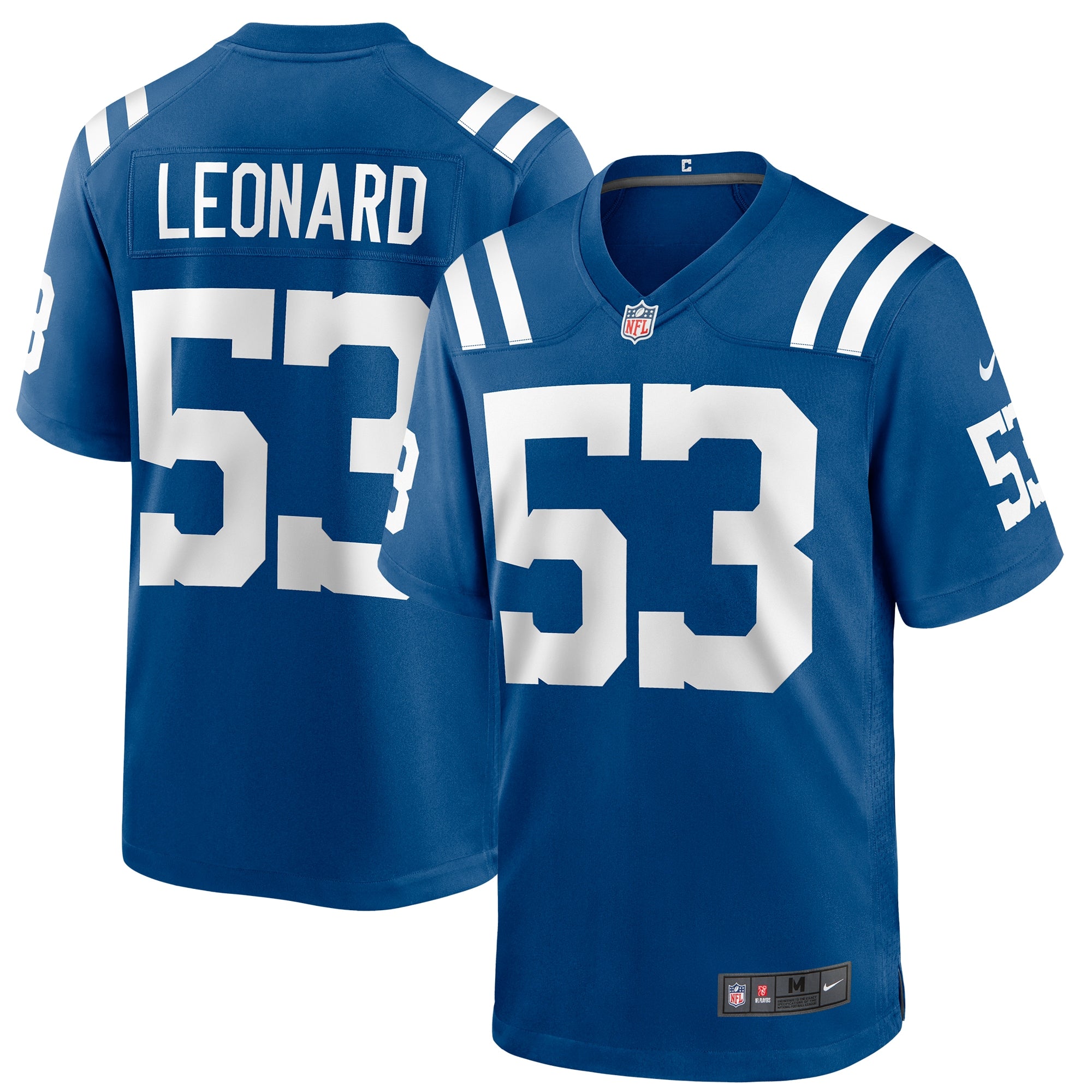 Shaquille Leonard Indianapolis Colts Game Jersey - Royal