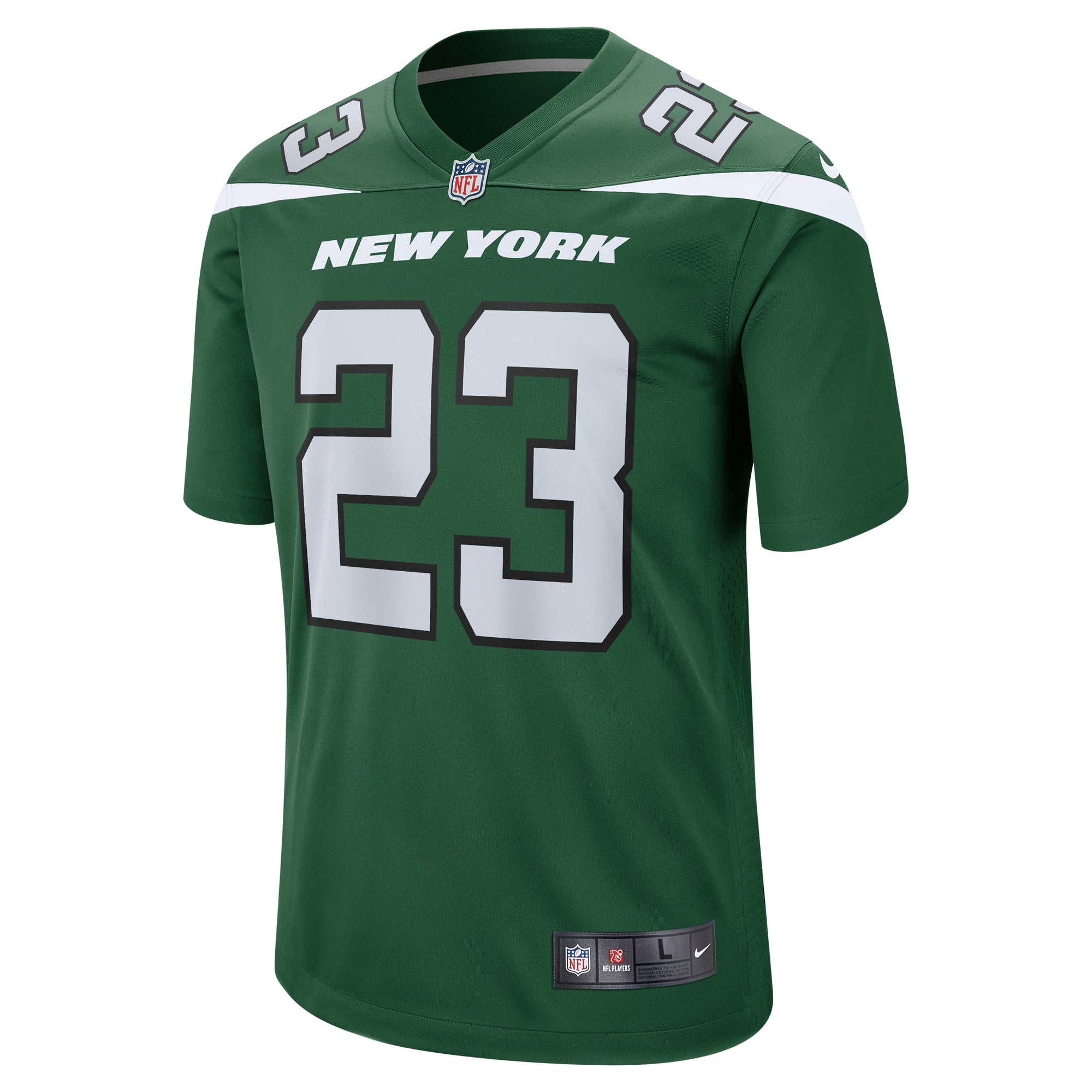 Chuck Clark New York Jets Team Game Jersey - Gotham Green