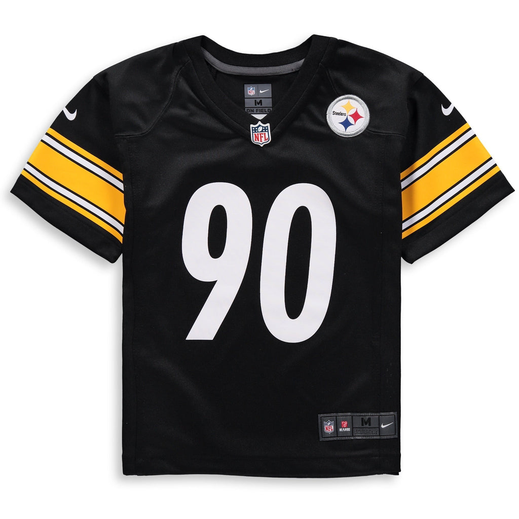 Preschool T.J. Watt Black Pittsburgh Steelers Game Jersey