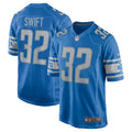 D'Andre Swift Detroit Lions Team Game Jersey - Blue