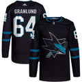Mikael Granlund San Jose Sharks Alternate Primegreen Authentic Pro Jersey - Black