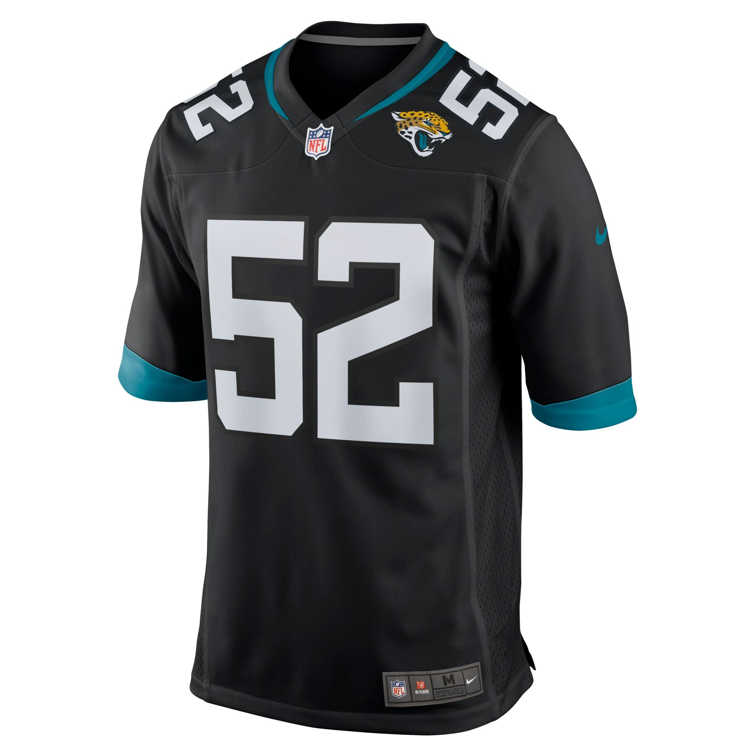 DaVon Hamilton Jacksonville Jaguars Game Jersey - Black