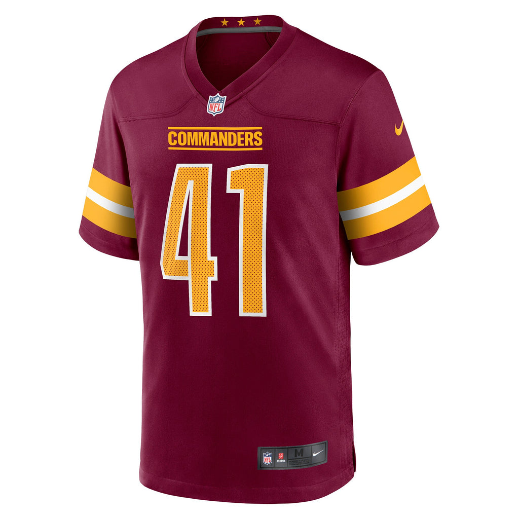 Jonathan Williams Washington Commanders Game Jersey - Burgundy