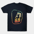 Climbing Rock Climber Carabiner Retro Design T-Shirt