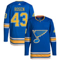 Calle Rosen St. Louis Blues Alternate Authentic Pro Jersey - Blue