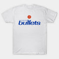 Washington Bullets  Vintage Grunge T-Shirt