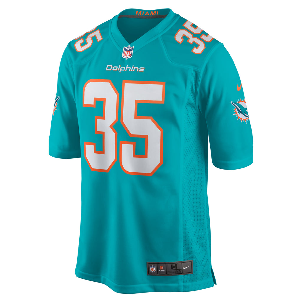 Christopher Brooks Miami Dolphins Team Game Jersey - ?Aqua