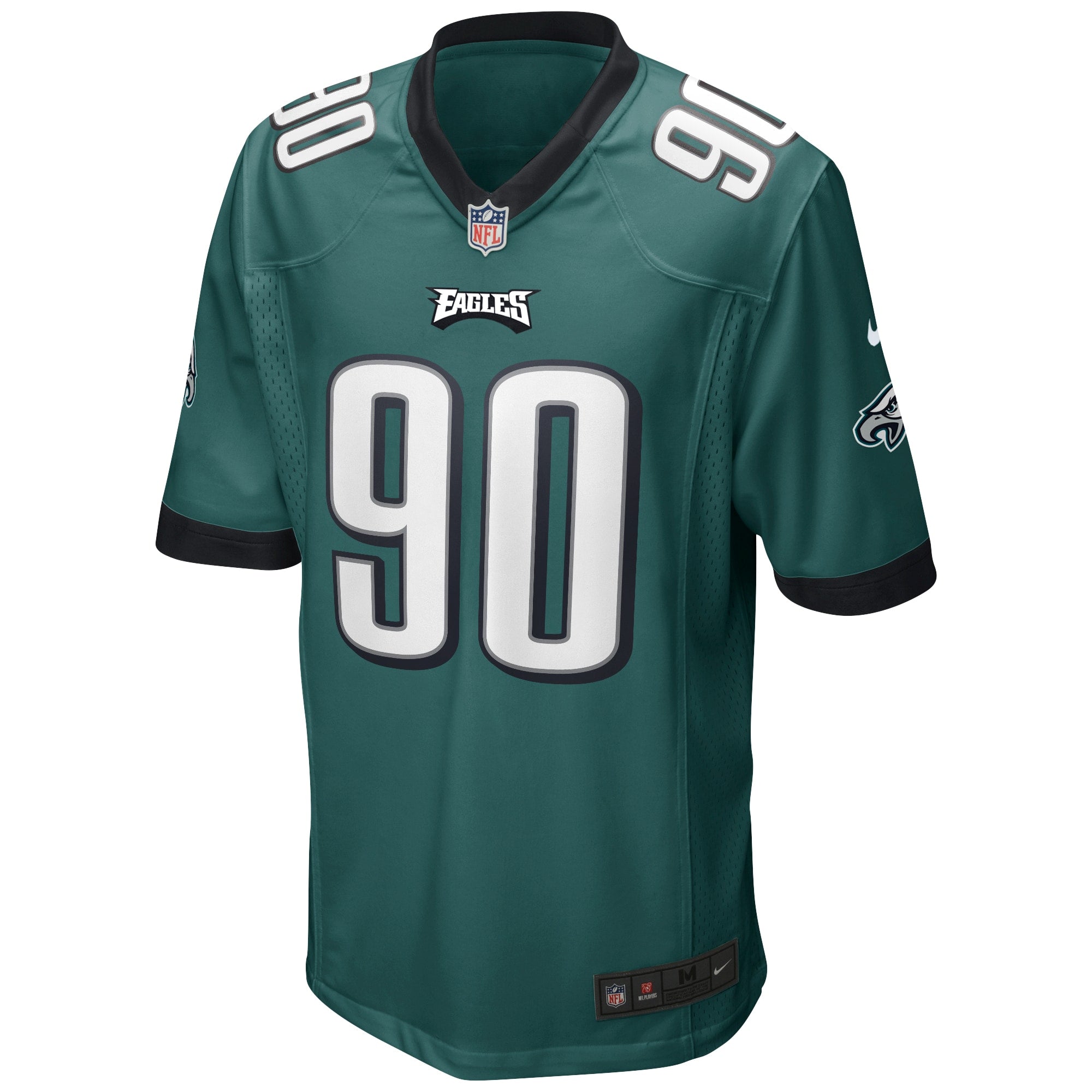 Mike Golic Philadelphia Eagles Game Retired Player Jersey - Midnight Green