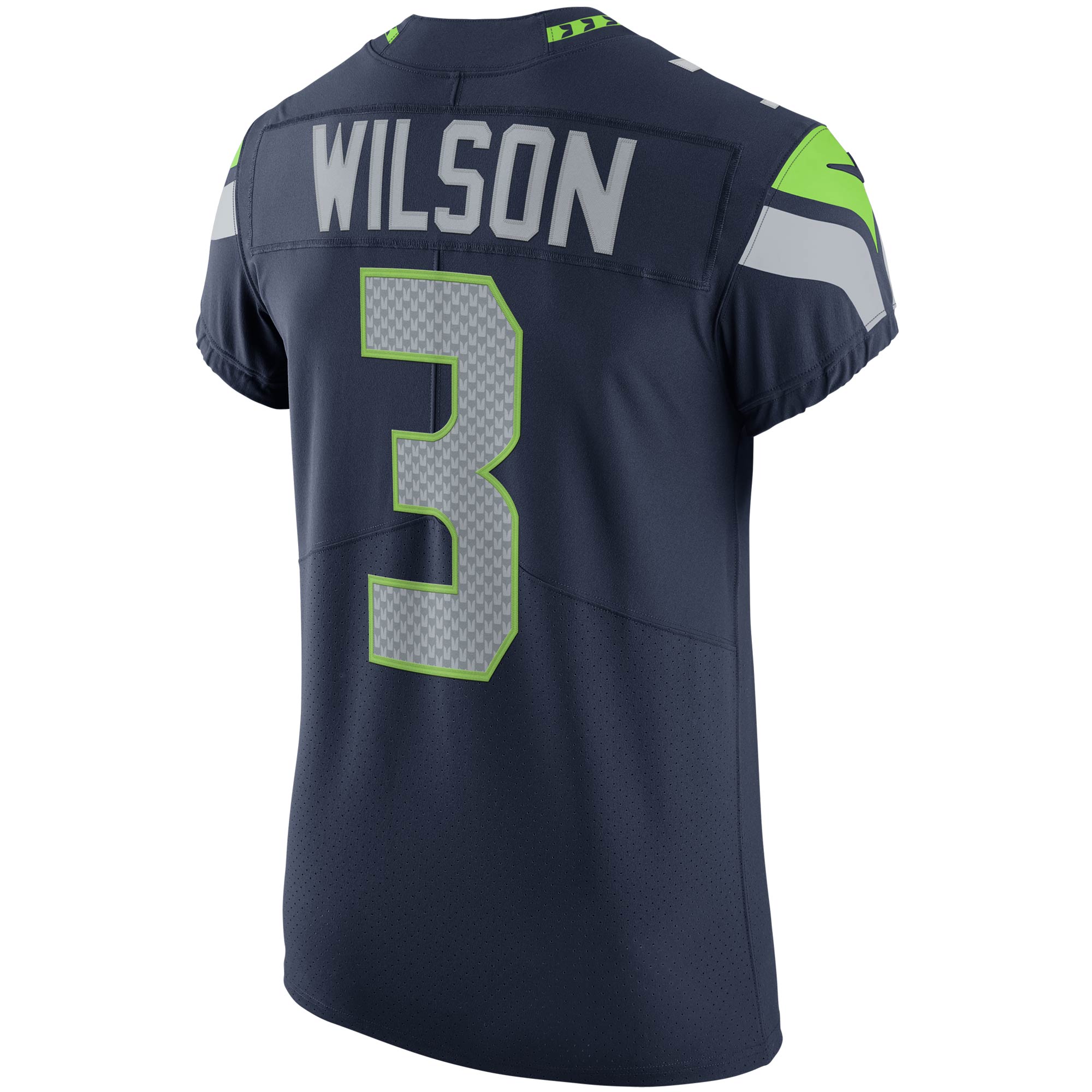 Russell Wilson Seattle Seahawks Vapor Elite Player Jersey - College Navy