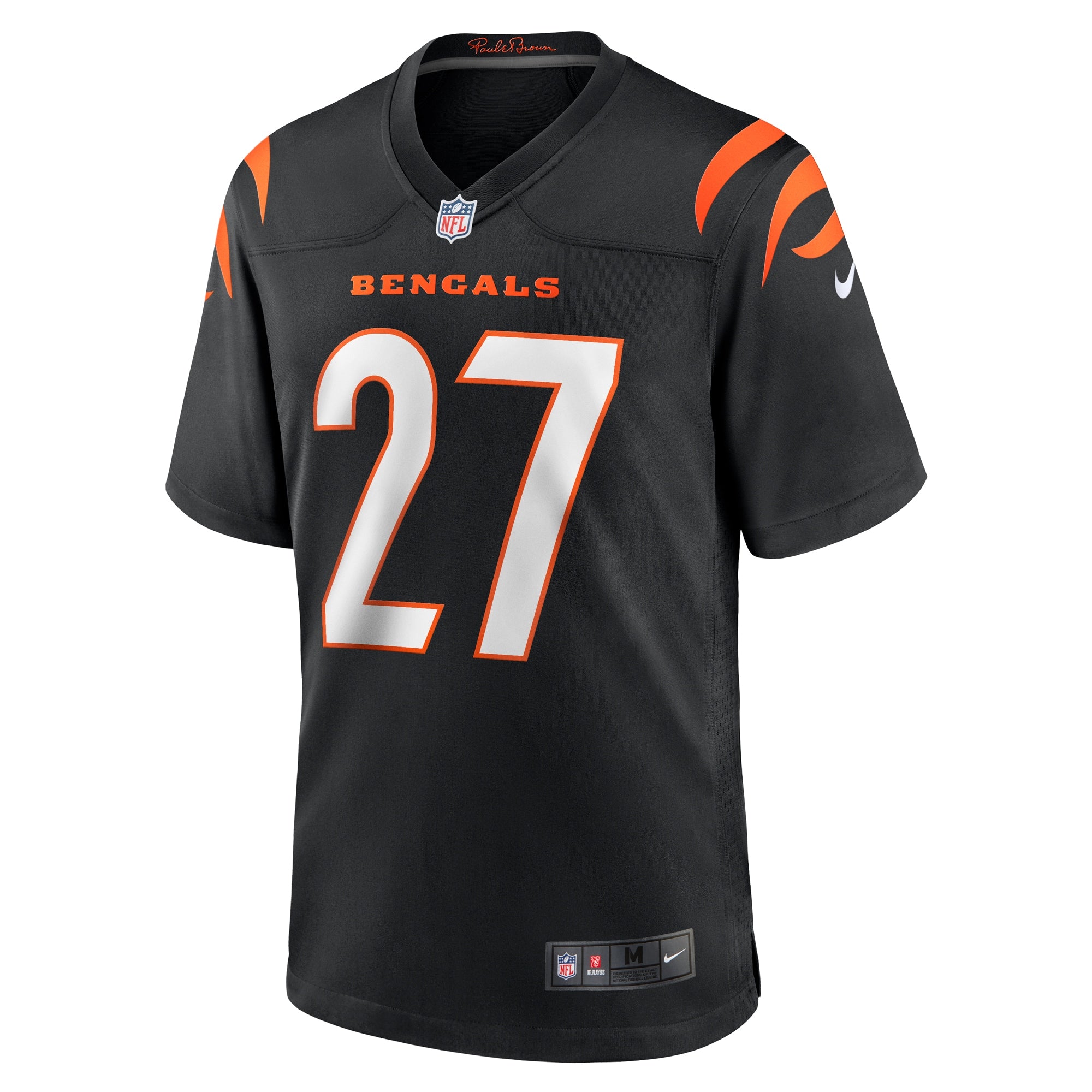 Jordans Battle Cincinnati Bengals Team Game Jersey - ?Black