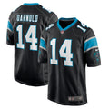 Sam Darnold Carolina Panthers Game Player Jersey - Black