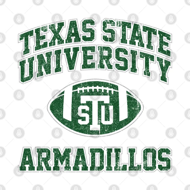 Texas State Armadillos - Necessary Roughness (Variant) T-Shirt