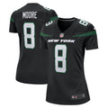 Elijah Moore New York Jets Women's Game Jersey - Stealth Black