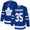 Ilya Samsonov Toronto Maple Leafs Authentic Jersey - Blue