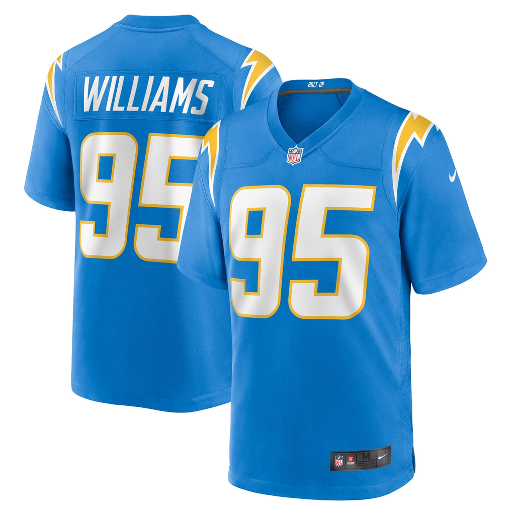 Nicholas Williams Los Angeles Chargers Team Game Jersey - ?Powder Blue