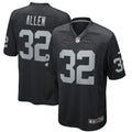 Marcus Allen Las Vegas Raiders Game Retired Player Jersey - Black
