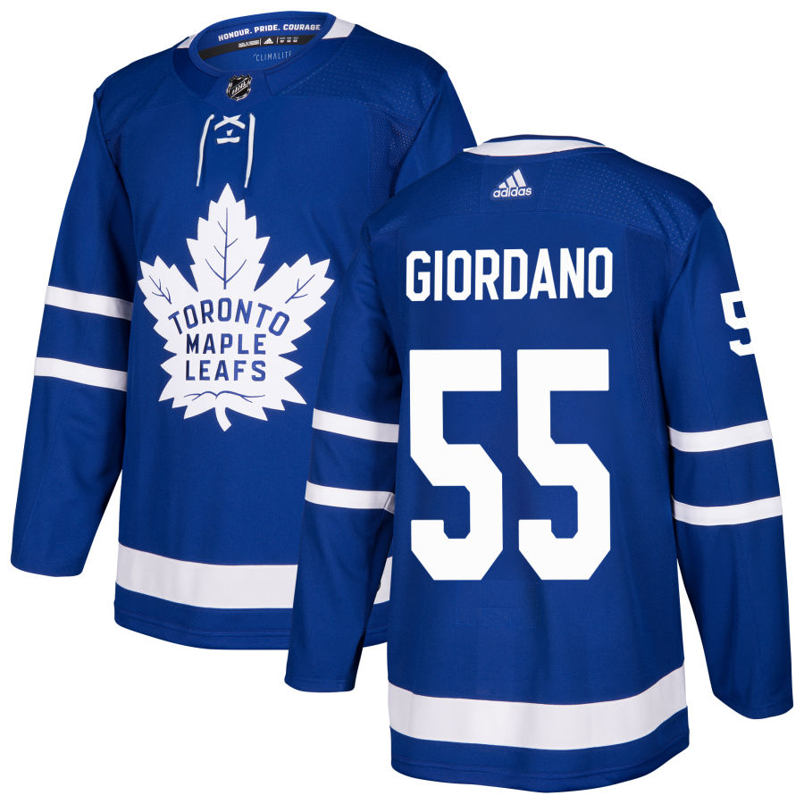 Mark Giordano Toronto Maple Leafs Authentic Jersey - Blue