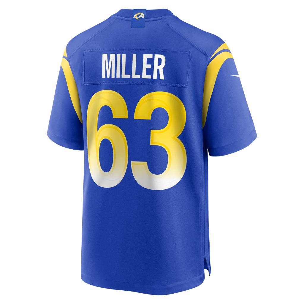 Grant Miller Los Angeles Rams ?Game Jersey - Royal